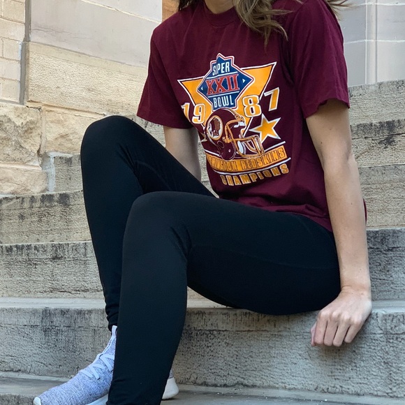 1987 Washington Redskins Super Bowl XXII T-Shirt - Picture 4 of 6